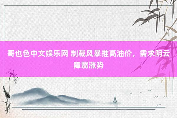 哥也色中文娱乐网 制裁风暴推高油价，需求阴云障翳涨势